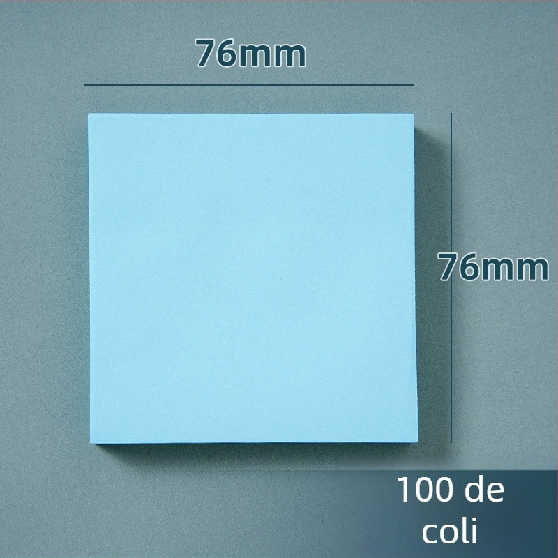 Set de Note Autoadezive Colorate - Post-it drăguțe și creative, Bai Rui, 100 de foi, autoadezive, personalizabile