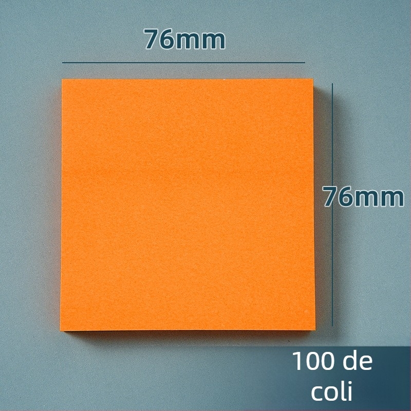 Set de Note Autoadezive Colorate - Post-it drăguțe și creative, Bai Rui, 100 de foi, autoadezive, personalizabile