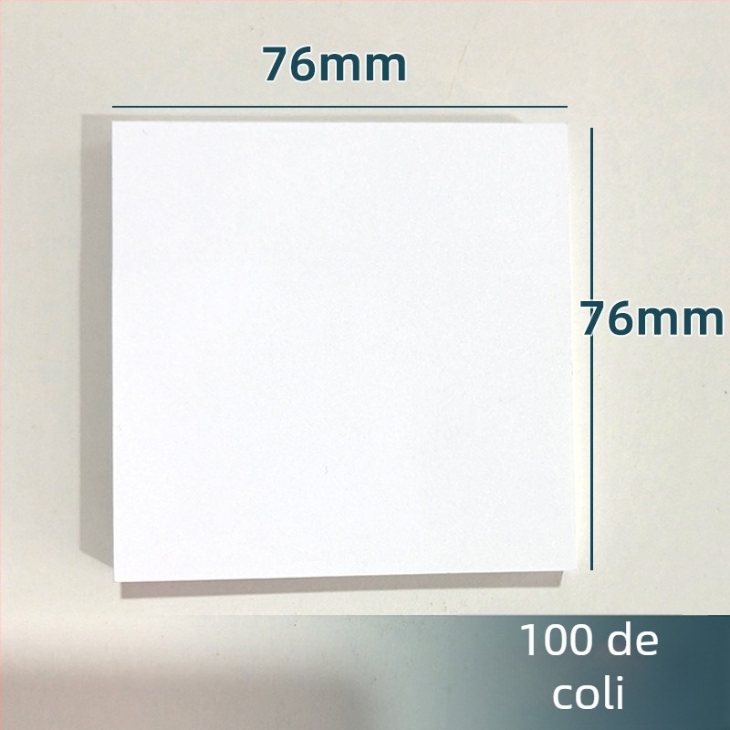 Set de Note Autoadezive Colorate - Post-it drăguțe și creative, Bai Rui, 100 de foi, autoadezive, personalizabile