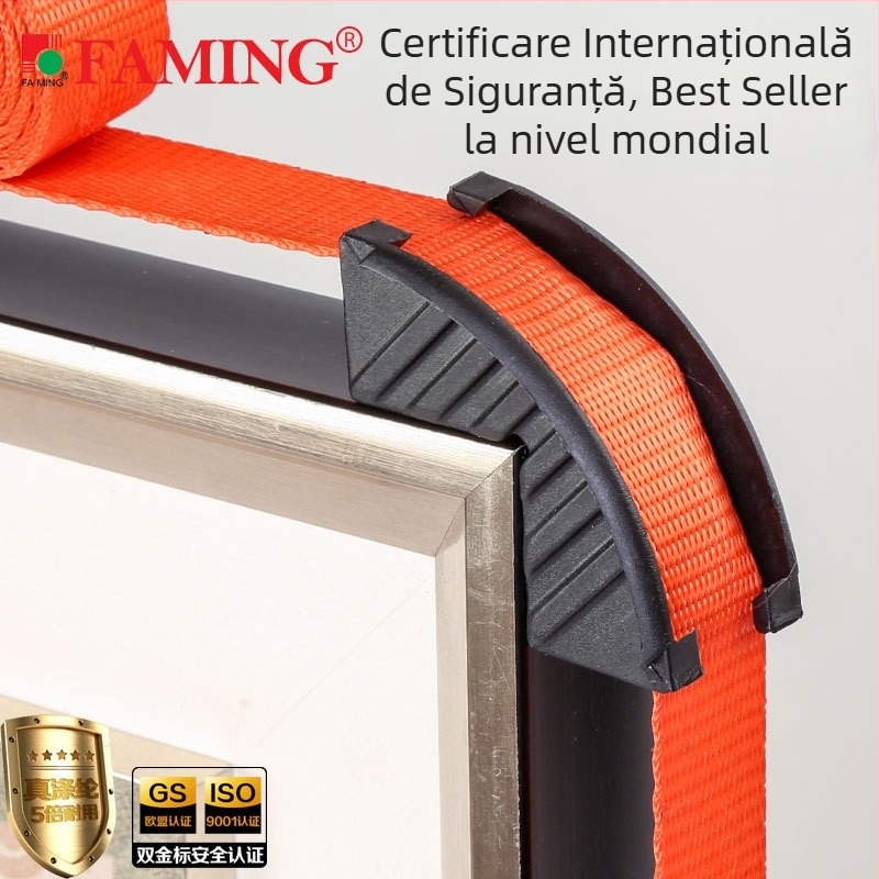 Clip de colț din aluminiu pentru cadre de uși și dulapuri – fixare la 90°, marca Faming