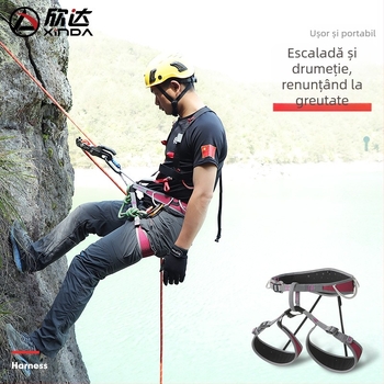 Hinda Curea de siguranță pentru alpinism în aer liber, ușoară, pentru downhill și competiții pe peretele de cățărare