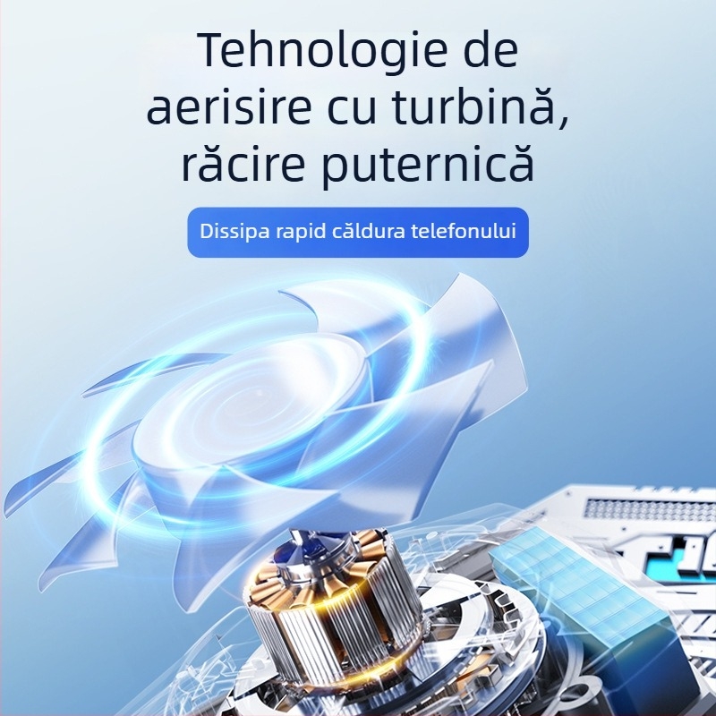 AL16 răcitor pentru telefon, atașare magnetică, 3 trepte reglare, încărcare wireless, USB-C