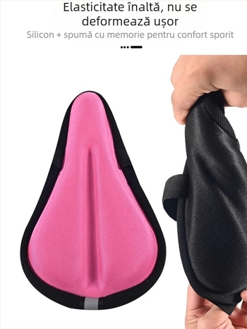 Set pernă șa pentru bicicletă copii - Lycra, potrivit pentru bicicletele copiilor, model 01, Număr articol: Children's Seat Cushion, husă pentru șa