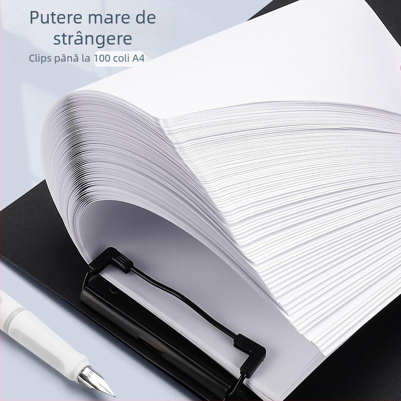 Cleme de documente din plastic, model BJ, Have fun learning