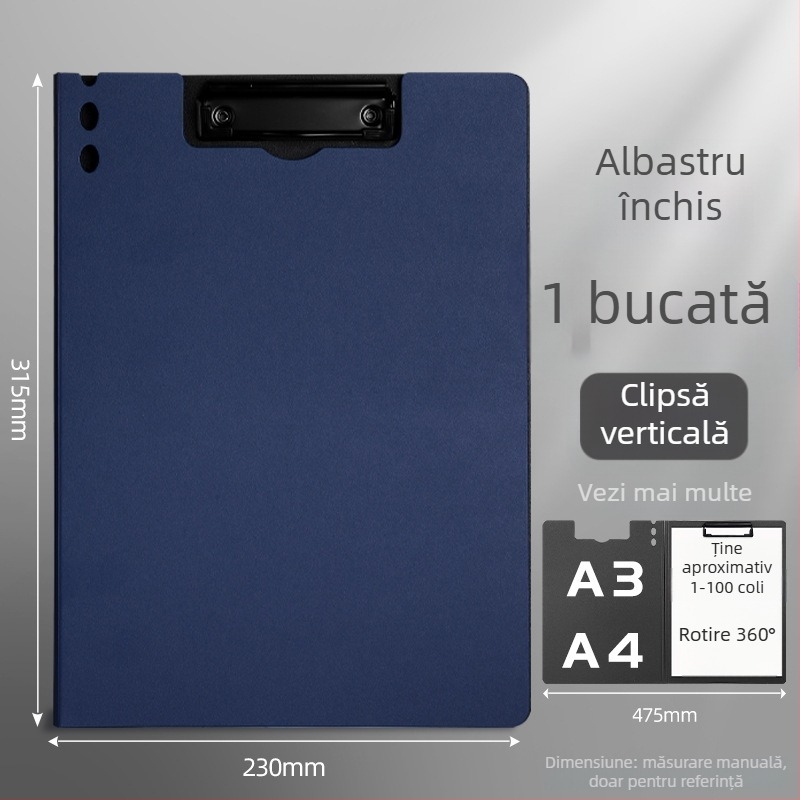 Cleme de documente din plastic, model BJ, Have fun learning