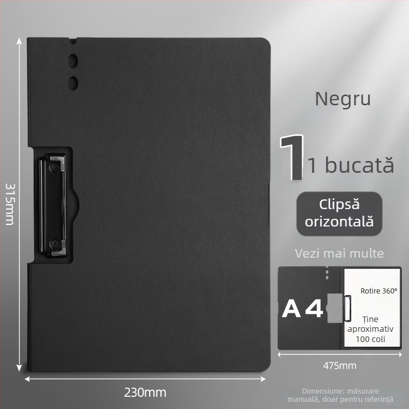 Cleme de documente din plastic, model BJ, Have fun learning