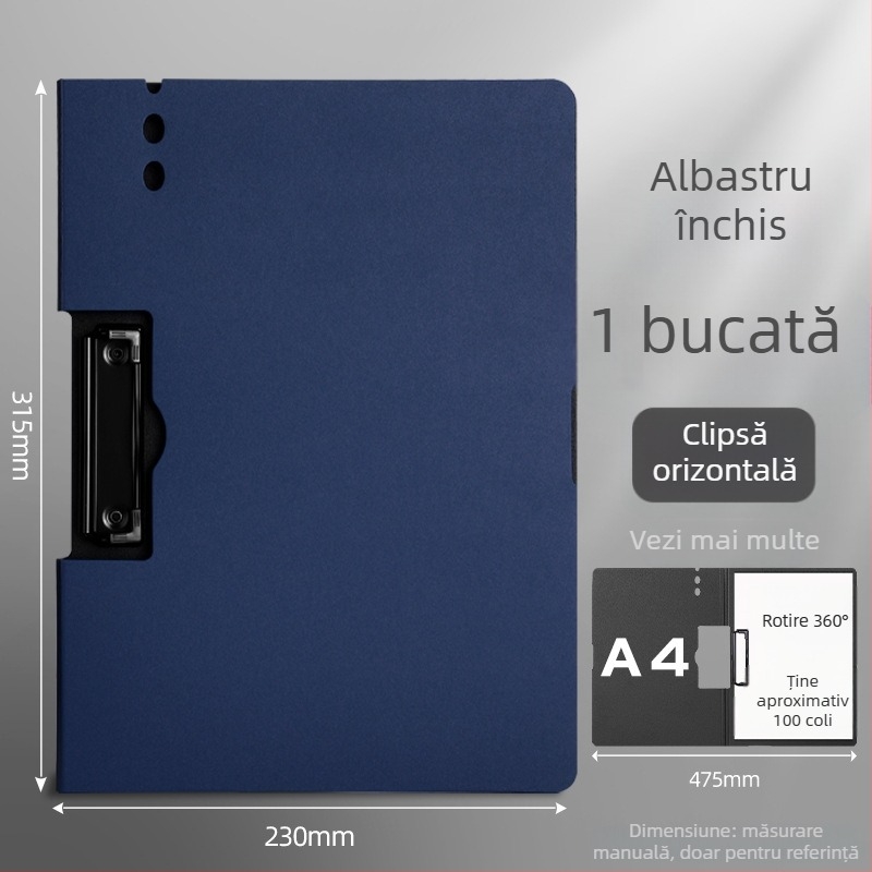 Cleme de documente din plastic, model BJ, Have fun learning