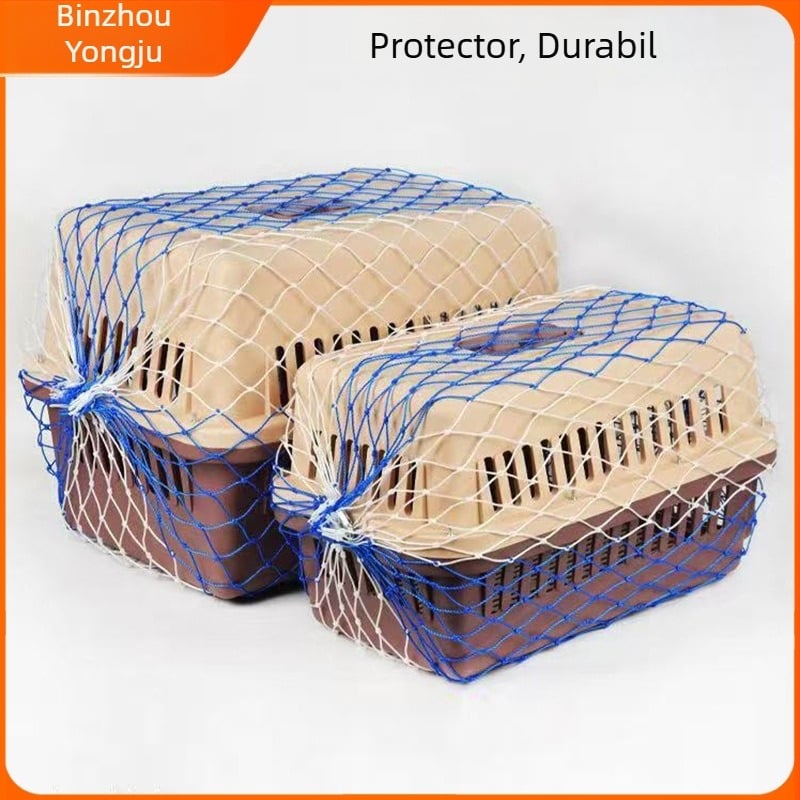 Yongju Cușcă de transport pentru animale de companie cu plasă de protecție, întărită – plasă anti-evadare pentru transportul animalelor