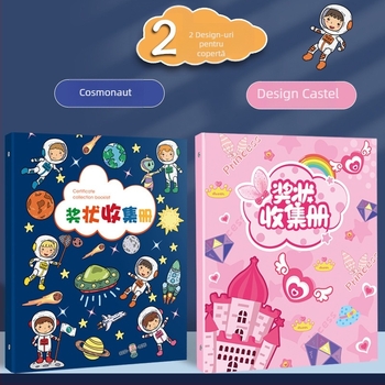 Carte de colectare a certificatelor, plastic, cu 3 găuri, brand youka, model 0526, 40 de pagini