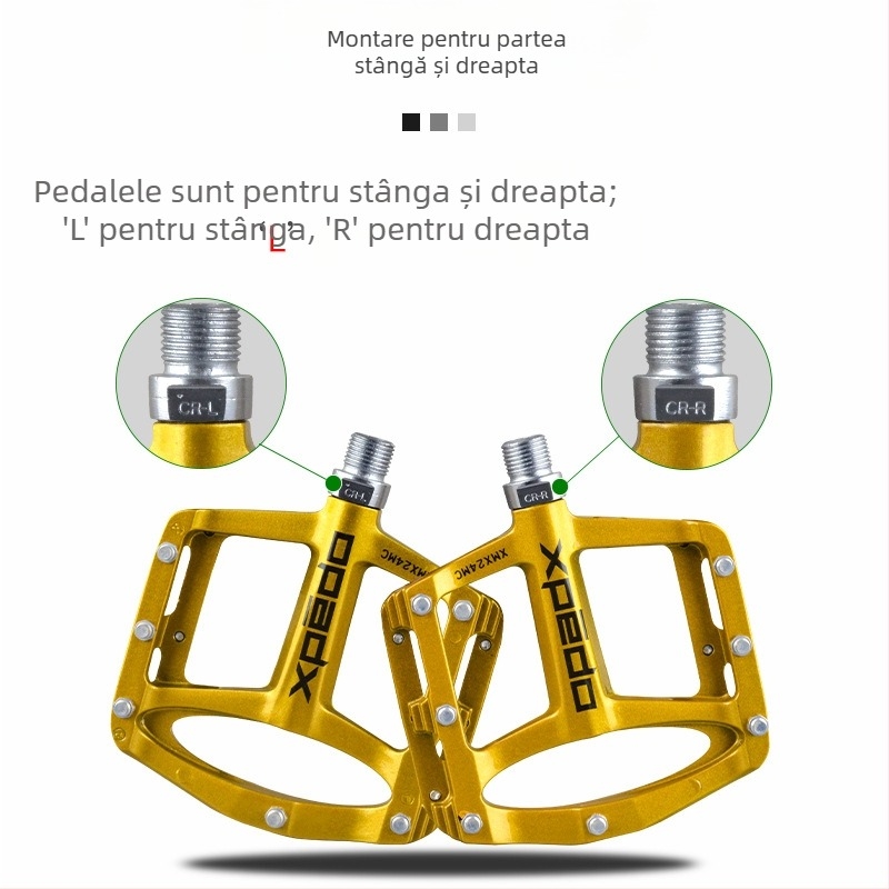 Pedal XPEDO XMX24MC, Aliaj de magneziu, Compatibilitate universală