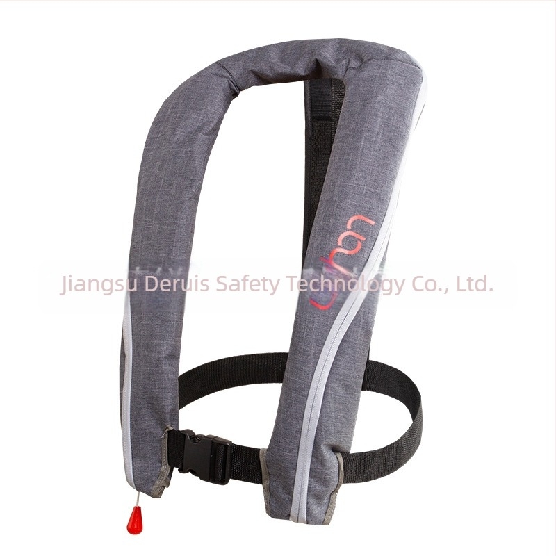 DRESEA vestă de salvare gonflabilă portabilă, montaj auto, pentru adulți, cu plutabilitate ridicată, pentru situații de urgență