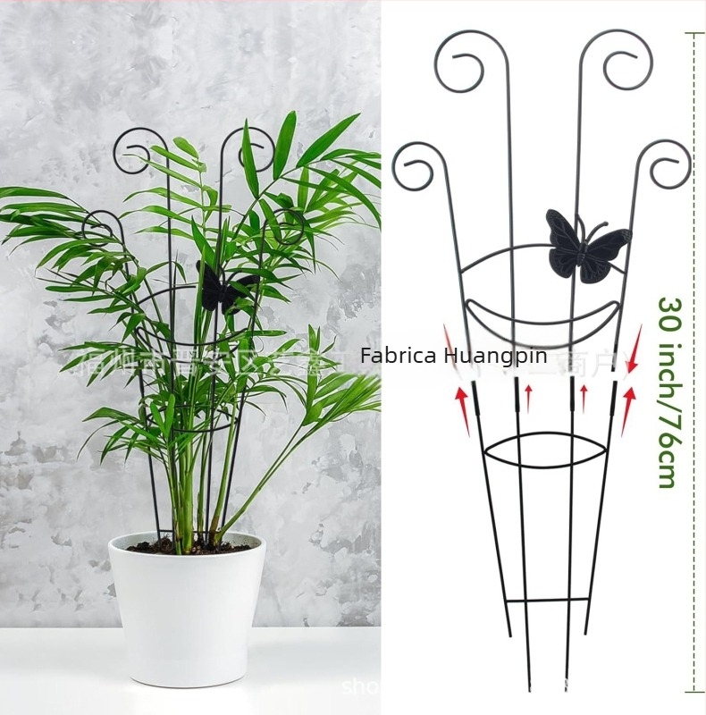 Suport pentru plante din oțel inoxidabil, cadru trellis pentru plante cățătoare, suport pentru ghivece, marca Yixin