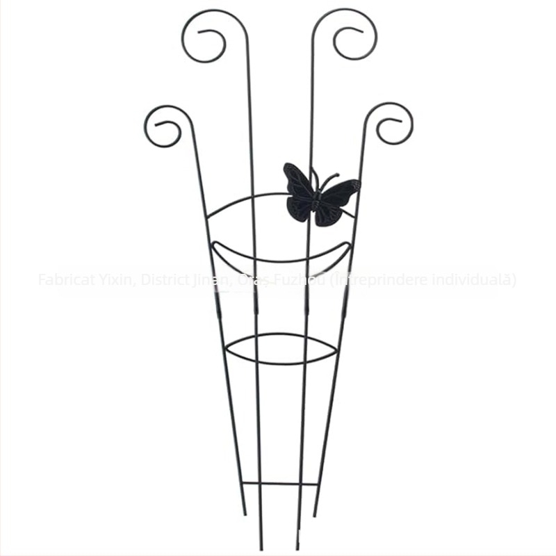 Suport pentru plante din oțel inoxidabil, cadru trellis pentru plante cățătoare, suport pentru ghivece, marca Yixin