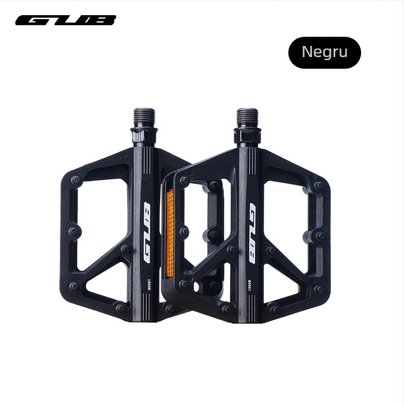 Pedale GC-001 pentru biciclete de munte, rutiere și pliabile (Model GC-001; corp din nylon; biciclete munte/rutier/pliabile)