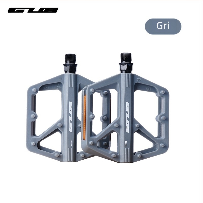 Pedale GC-001 pentru biciclete de munte, rutiere și pliabile (Model GC-001; corp din nylon; biciclete munte/rutier/pliabile)