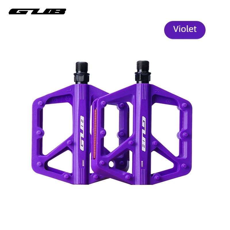 Pedale GC-001 pentru biciclete de munte, rutiere și pliabile (Model GC-001; corp din nylon; biciclete munte/rutier/pliabile)