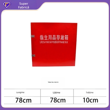 Totoro Cutie de depozitare a echipamentelor de salvare din fibră de sticlă cu ușă transparentă