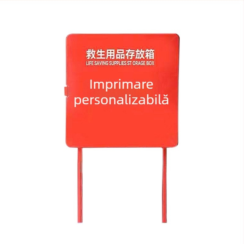 Totoro Cutie de depozitare a echipamentelor de salvare din fibră de sticlă cu ușă transparentă