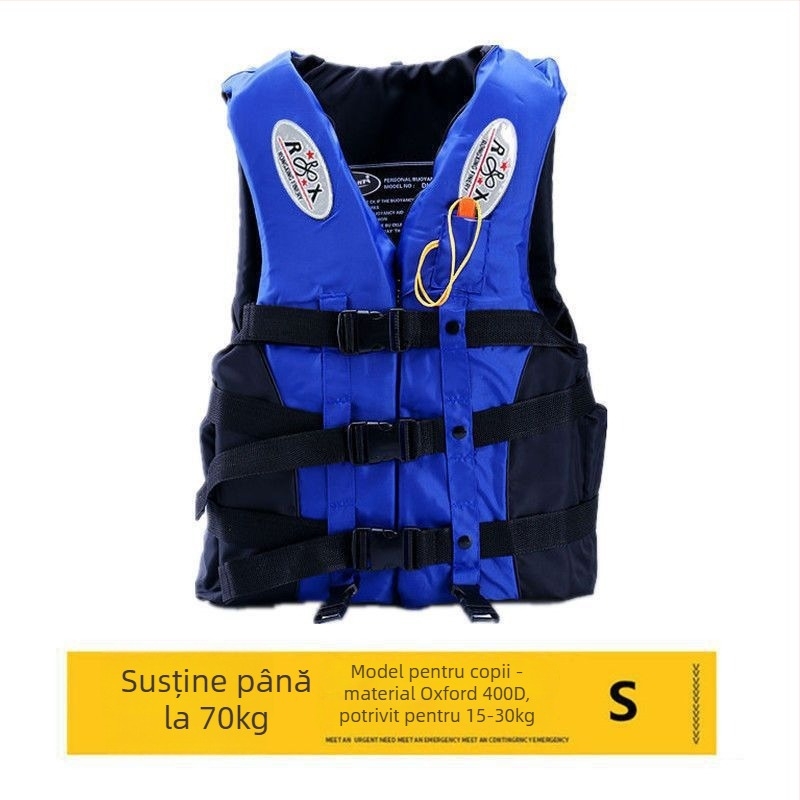 Vesta de salvare marină cu plutabilitate mare, portabilă, pentru snorkeling și pescuit, pentru adulți
