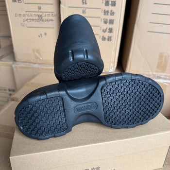 Pantofi bucătar bărbați, partea superioară din plastic, glezna joasă, vârf rotund, fără căptușeală