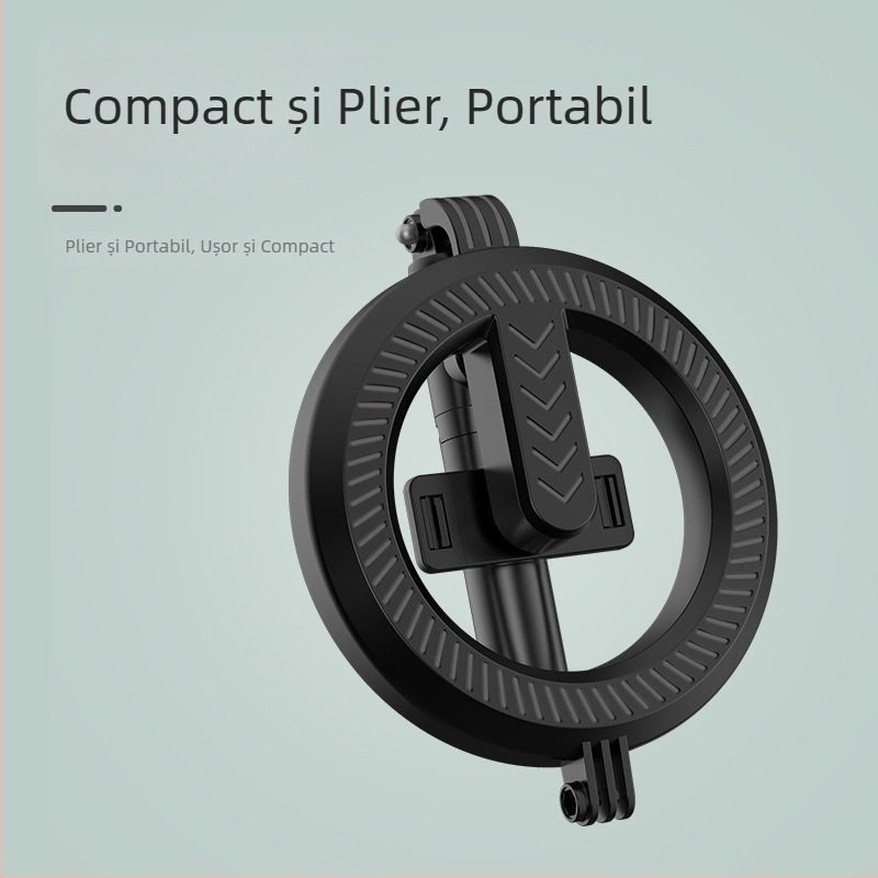 P20D LED inel de lumină cu Bluetooth Selfie Stick – trepied universal, oțel inoxidabil, etichetă privată licențiată, personalizare disponibilă