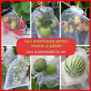 Geantă din plasă de nylon pentru fructe – ușoară, respirabilă; model Fcd-yjj0407; brand Neck strength; utilizare multiplă