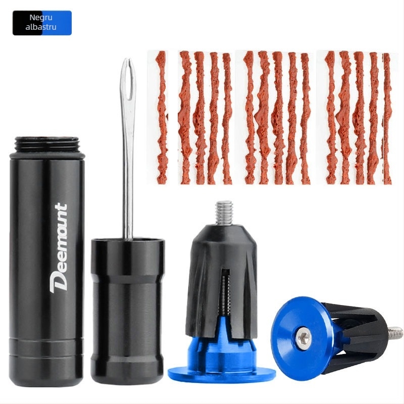 Instrument de reparare a anvelopelor pentru mountain bike — materiale: plastic, aliaj de aluminiu și oțel de înaltă calitate — Deemount