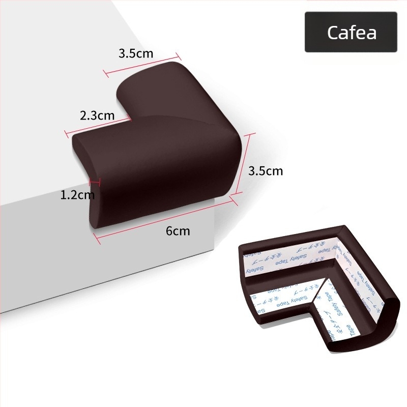 Protector de colț pentru copii – colț drept, pentru paturi și mese, protecție anti-coliziune