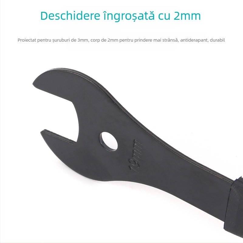 Cheie reglaj butuc bicicletă, oțel, grosime 2 mm