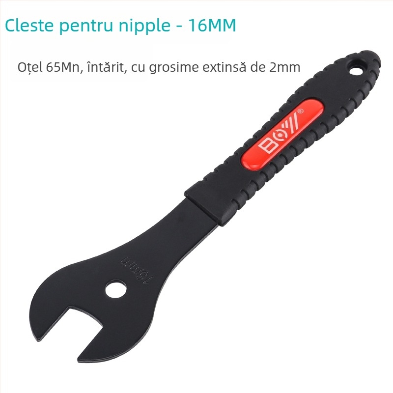 Cheie reglaj butuc bicicletă, oțel, grosime 2 mm