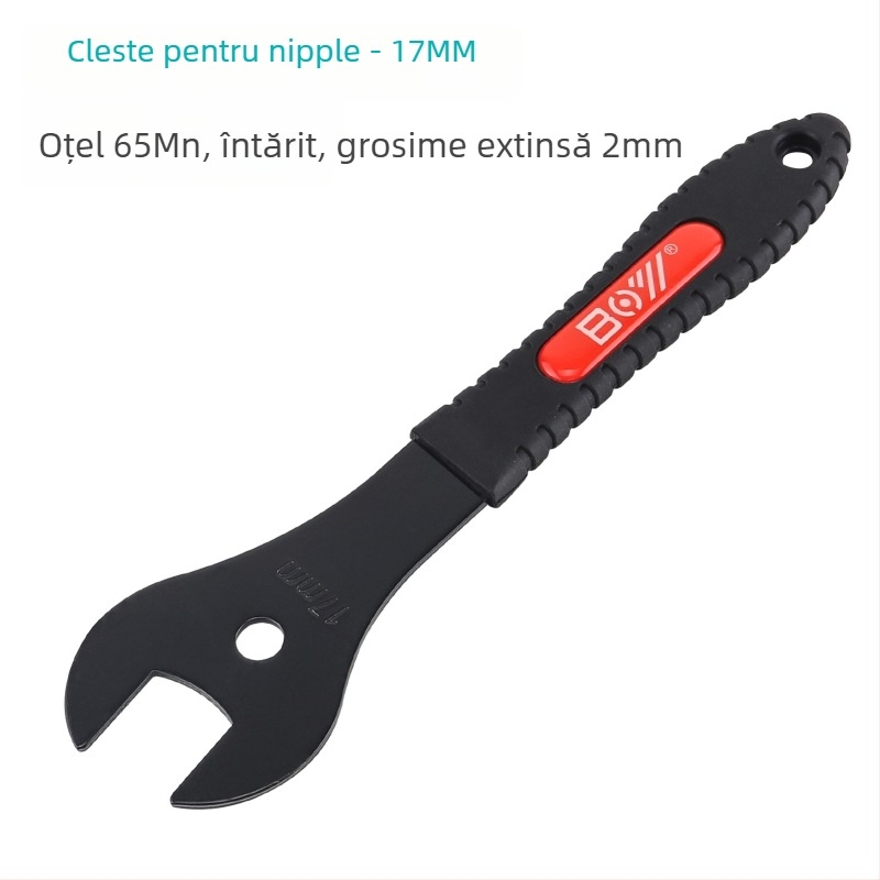 Cheie reglaj butuc bicicletă, oțel, grosime 2 mm