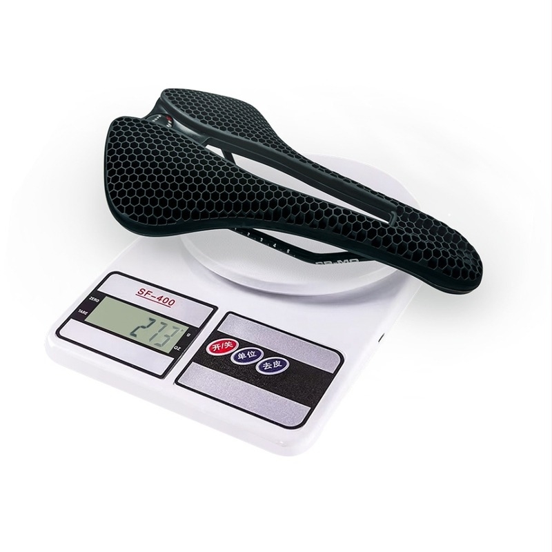 Șa de bicicletă BALUGOE BLS-01, material PA, cavitate 3D, respirabilă, iluminată, compatibilă cu biciclete obișnuite