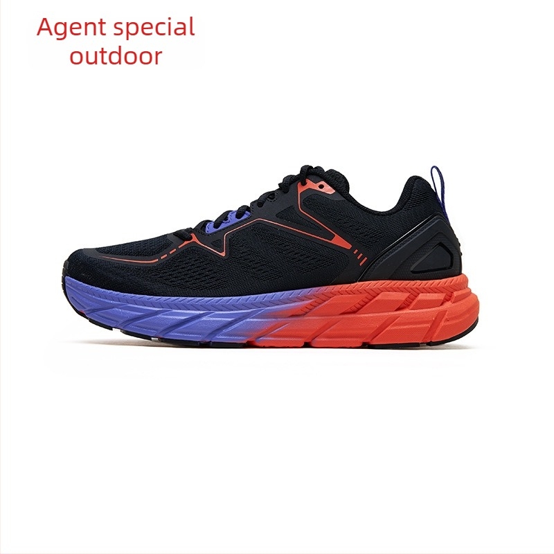 Pantofi de alergare off-road unisex, cu partea superioară din plasă respirabilă, talpă exterioară din cauciuc antiderapant, talpă medie EVA, glezna joasă, înălțimea călcâiului 3–5 cm