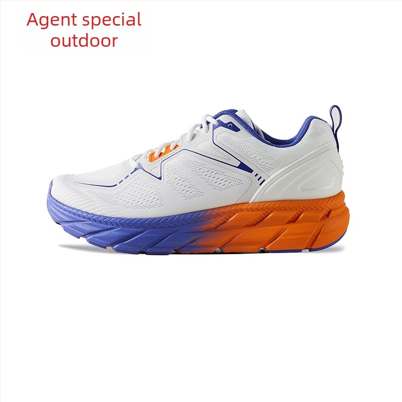 Pantofi de alergare off-road unisex, cu partea superioară din plasă respirabilă, talpă exterioară din cauciuc antiderapant, talpă medie EVA, glezna joasă, înălțimea călcâiului 3–5 cm