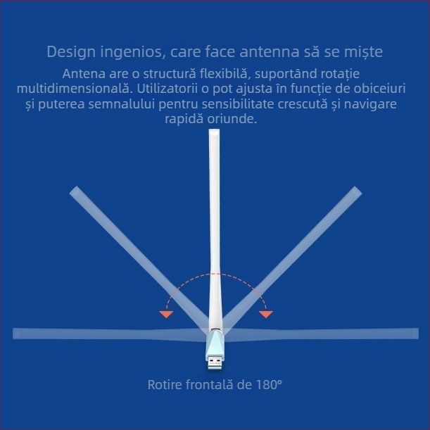 Mercury MW150UH adaptor USB de rețea wireless, 300 Mbps, 2.4 GHz, 802.11b/g/n, fără driver