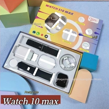 Ceas inteligent cu carcasă din aliaj de aluminiu, cadran pătrat, curea din silicon, diametru 44 mm și mai mare, autonomie baterie sub 7 zile