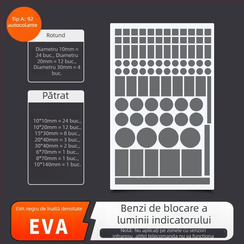 Adeziv de estompare pentru indicatorul de alimentare – PVC, stil Nou Chinezesc, dormitor