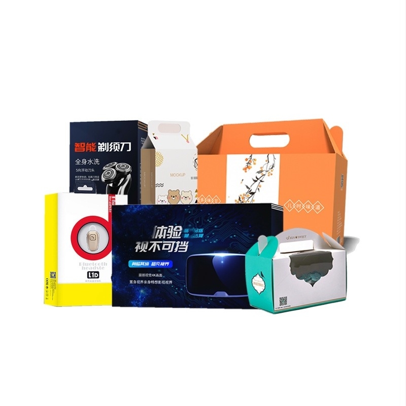 Cutie cadou de afaceri personalizată cu fereastră și film adeziv, întărită din carton alb/carton ondulat, 250gsm, imprimare offset cu laminare, Origine Dongguan, Guangdong