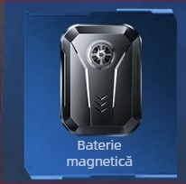 Clip de răcire pentru telefonul mobil SL14, 10W, Type-C, afișaj digital al bateriei, plastic/metal/ceramică