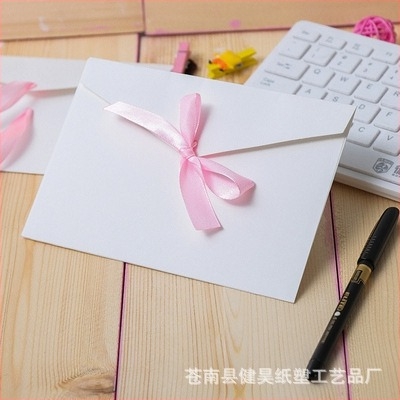 Plic de invitație în stil occidental, hârtie kraft, imprimare logo, personalizare disponibilă, model No. 5/DL