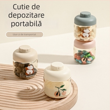 Bol pentru bebeluși anti-scurgere, material PP, potrivit de la 3 luni, stil minimalist, set de 1