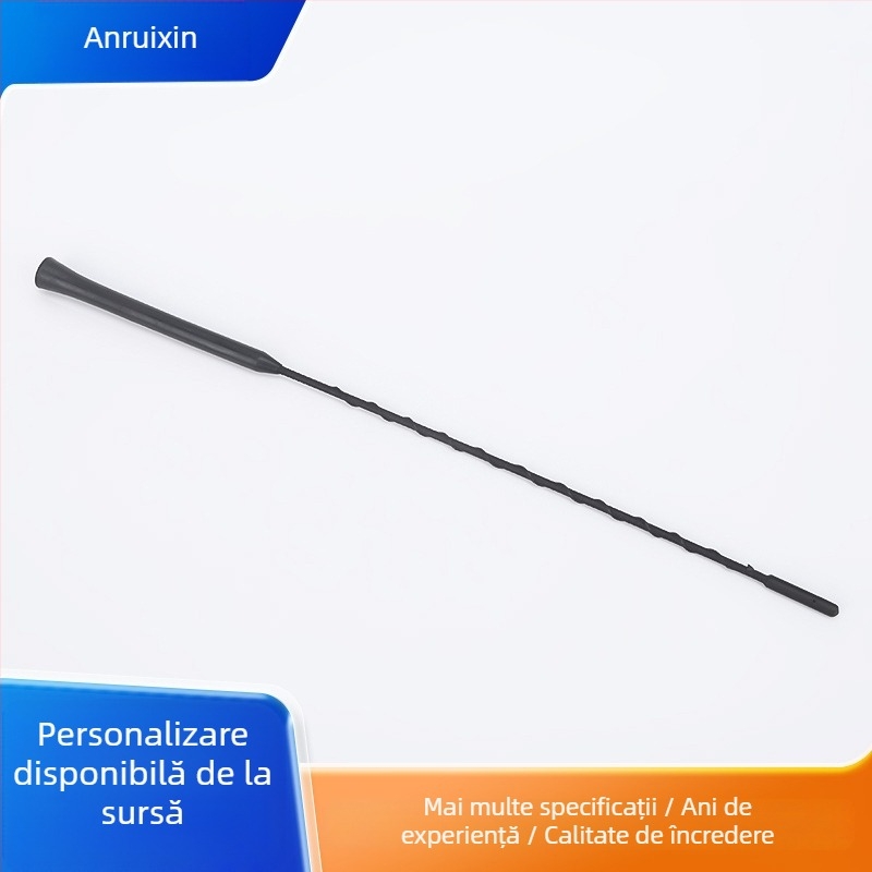 Antena radio auto cu montaj filet, compatibil universal, 12V