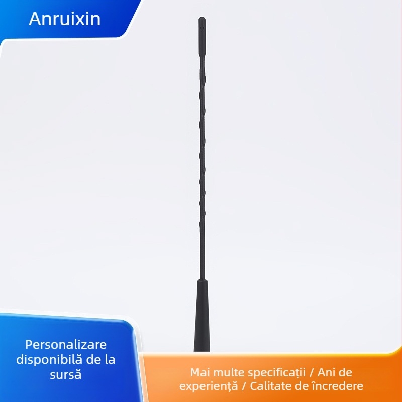 Antena radio auto cu montaj filet, compatibil universal, 12V