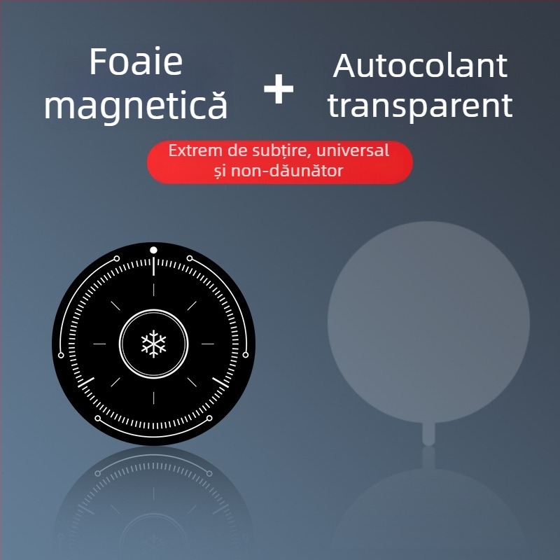 Placă de răcire cu cameră de vapori pentru telefonul mobil, aliaj ABS+ aluminiu, 15 g, foaie magnetică, compatibil cu telefoane și tablete