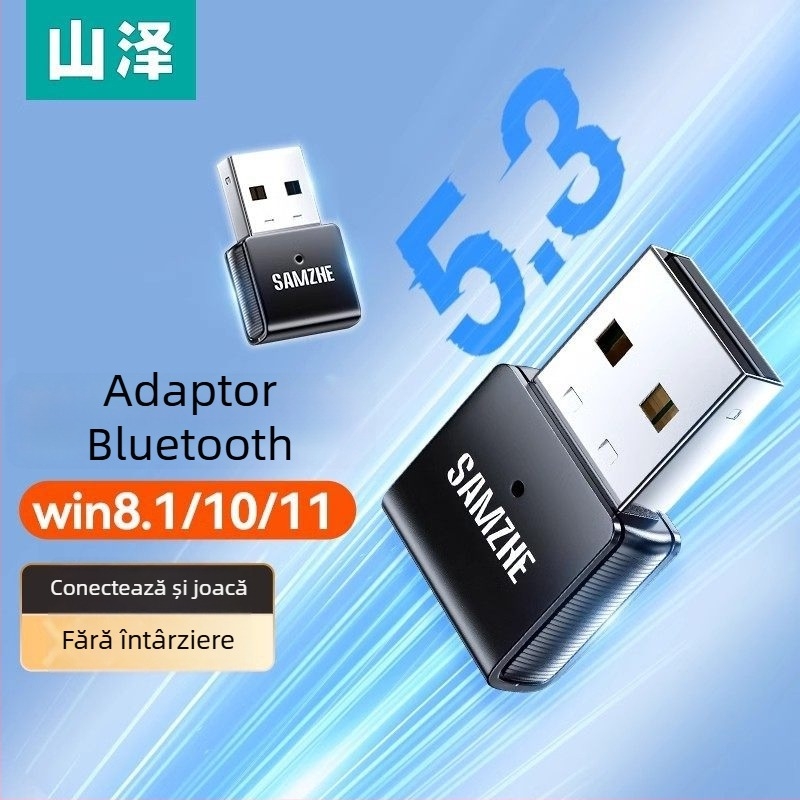 Adaptor Bluetooth BT54H pentru PC, modul transmiţător/receptor, USB, Bluetooth 5.4