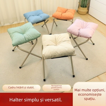 Suport pliabil pentru picioare, metal pentru birou, pernă din spumă cu înaltă elasticitate, stil simplu modern, model 12034