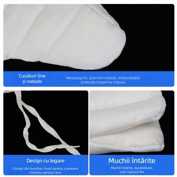 Șosete din bumbac pentru mineri, în condiții subterane reci — căldură și protecție pentru picioare