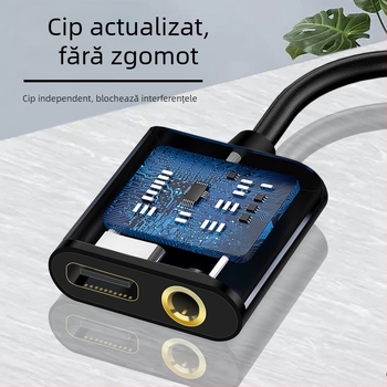 Adaptor audio Type-C la 3,5 mm pentru Huawei și Xiaomi