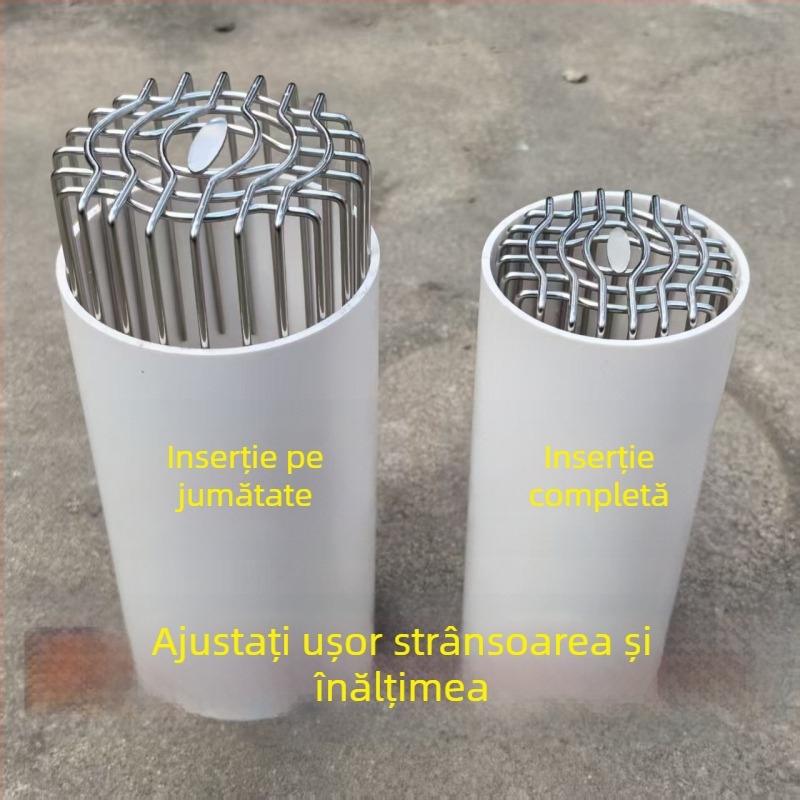 Plasă de protecție pentru conducte de ventilație din oțel inoxidabil – anti-păsări, anti-rozătoare, universală