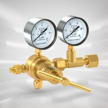 YQD-370 Regulator de presiune azot YQD-370, corp din cupru, conexiune filetată, interval de măsură 2-4/6